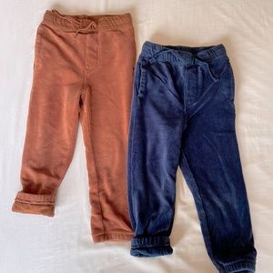 2 gap joggers, corduroy, 4T